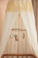 Балдахин для кроватки Jollein Vintage Boho Lace Ivory 155cm (002-001-67030) фото №3 — интернет-магазин Desire.md