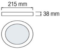 Plafonieră Horoz Catalina-24 (0160811024020) imaginea #3 — magazin online Desire.md