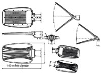 Aplică exterior Horoz Florida-200 (0740140200020) imaginea #4 — magazin online Desire.md