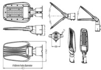 Уличный светильник Horoz Florida-50 (0740140050020) фото №4 — интернет-магазин Desire.md