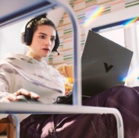 Laptop Hp Victus Gaming 15-fb3013ci Mica Silver (B84VTEA) imaginea #6 — magazin online Desire.md