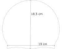 Cască de înot Aqua Speed Mono 18 Yellow imaginea #3 — magazin online Desire.md