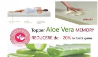 Топпер Savor Aloe Vera Memory 180x200x5H фото №2 — интернет-магазин Desire.md
