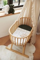 Балдахин для кроватки Jollein Vintage Ruffle Nougat 155cm (002-001-66081) фото №2 — интернет-магазин Desire.md