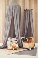 Балдахин для кроватки Jollein Vintage Storm Grey 155cm (002-001-00094) фото №2 — интернет-магазин Desire.md