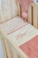 Plapumă pentru bebeluși Jollein Wrinkled Cotton Rosewood 75x100 (523-511-66042) imaginea #2 — magazin online Desire.md