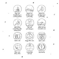 Pernă pentru alaptare Ceba Baby Huggy Jersey Basic Wildflowers (W-709-000-742) imaginea #5 — magazin online Desire.md