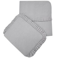 Lenjerie de pat pentru copii Feedo Light Grey (205214)