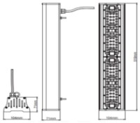 Потолочный светильник Horoz Pyramid-100 (0630100100010) фото №2 — интернет-магазин Desire.md