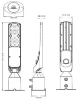 Aplică exterior Horoz Rocket-30 (0740150030020) imaginea #3 — magazin online Desire.md