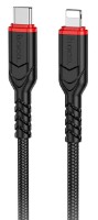 Cablu USB Hoco X59 Victory PD Lightning 3m Black imaginea #1 — magazin online Desire.md