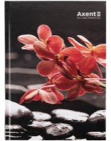 Caiet Axent A5 Red & Black Flower 96p (8457-7-A)