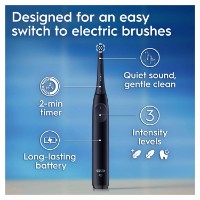 Электрическая зубная щетка Oral-B iO 2 Duo Black/Green фото №2 — интернет-магазин Desire.md