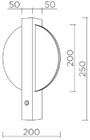 Candelabru de perete Led Market LMRC-200 imaginea #2 — magazin online Desire.md