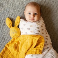 Pelinci Petite&Mars Misty Rose Rainbows 2pcs 120x120cm (417362) imaginea #3 — magazin online Desire.md