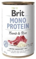 Hrană umedă pentru câini Brit Mono Protein Lamb & Rice 400g