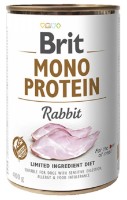 Hrană umedă pentru câini Brit Mono Protein Rabbit 400g