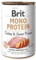 Влажный корм для собак Brit Mono Protein Turkey & Sweet Potato 400g фото №1 — интернет-магазин Desire.md