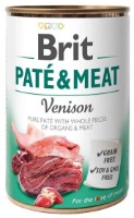 Hrană umedă pentru câini Brit Pate & Meat Venison 400g