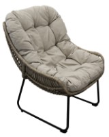 Fotoliu Deco Terasa Lizz Grey imaginea #1 — magazin online Desire.md