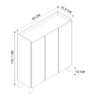 Dulăpior Nex Home 12-30-02 Oak imaginea #4 — magazin online Desire.md