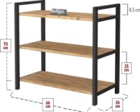 Rafturi pentru pantofi Bofigo 18-01-02 Pine imaginea #4 — magazin online Desire.md