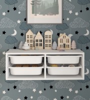 Cutie depozitare pentru jucării Nex Home AYCA-4-BYZ White imaginea #2 — magazin online Desire.md