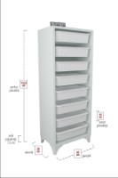 Комод Nex Home DORA-8-BYZ White фото №3 — интернет-магазин Desire.md