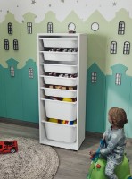 Comoda pentru jucării Nex Home PERA-7-BYZ White imaginea #5 — magazin online Desire.md