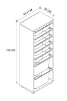 Comoda pentru jucării Nex Home PERA-7-BYZ White imaginea #3 — magazin online Desire.md