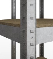 Unitate de rafturi de depozitare Nex Budget 1800x900x400x705mm (NX-00000093) imaginea #2 — magazin online Desire.md