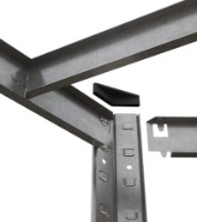 Unitate de rafturi de depozitare Nex Budget 1800x900x400x705mm (NX-00000093) imaginea #3 — magazin online Desire.md