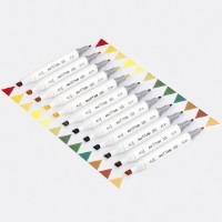 Маркеры Meshu 12pcs (MS_38255) фото №5 — интернет-магазин Desire.md