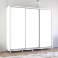 Dulap cu uşi glisante Mobildor-Lux Aron 260x200 White (aron2694)