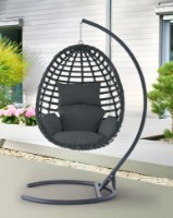 Fotoliu suspendat Stars Metal Victoria Grey imaginea #4 — magazin online Desire.md