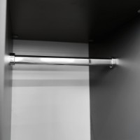 Шкаф Deco 120x220x52 Black фото №3 — интернет-магазин Desire.md