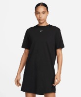 Rochie dame Nike W Nsw Essntl Ss Dress Tshrt Black/White, s.XL imaginea #1 — magazin online Desire.md
