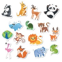 Развивающий набор Dodo Magnetic Wild Animals (200259)
