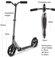 Самокат Micro Classic Neochrome Black (SA0242) фото №7 — интернет-магазин Desire.md