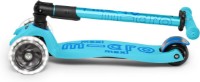 Самокат Micro Maxi Deluxe Foldable LED Bright Blue (MMD092)) фото №3 — интернет-магазин Desire.md