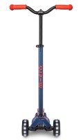 Самокат Micro Maxi Deluxe Pro LED Navy Red (MMD044) фото №4 — интернет-магазин Desire.md