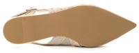 Balerini penru femei Betsy 947057/01-04 Beige/Gold, s.40 imaginea #3 — magazin online Desire.md