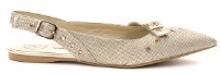 Balerini penru femei Betsy 947057/01-04 Beige/Gold, s.41