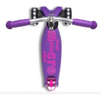 Самокат Micro Maxi Deluxe Pro LED Purple Pink (MMD043) фото №2 — интернет-магазин Desire.md