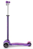 Самокат Micro Maxi Deluxe Pro LED Purple Pink (MMD043) фото №4 — интернет-магазин Desire.md
