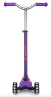 Самокат Micro Maxi Deluxe Pro LED Purple Pink (MMD043) фото №6 — интернет-магазин Desire.md
