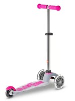 Самокат Micro Mini Deluxe Flux LED Neon Pink (MMD203) фото №2 — интернет-магазин Desire.md