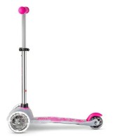 Самокат Micro Mini Deluxe Flux LED Neon Pink (MMD203) фото №7 — интернет-магазин Desire.md