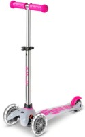 Самокат Micro Mini Deluxe Flux LED Neon Pink (MMD203)