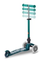 Самокат Micro Mini Deluxe Foldable Eco LED Green (MMD222) фото №6 — интернет-магазин Desire.md